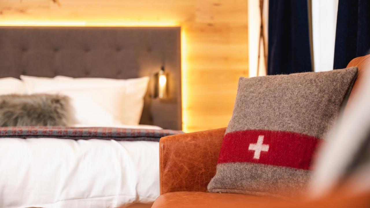 Wunderstay Alpine 3 Chic Studio Central Location Klosters-Serneus Exterior foto